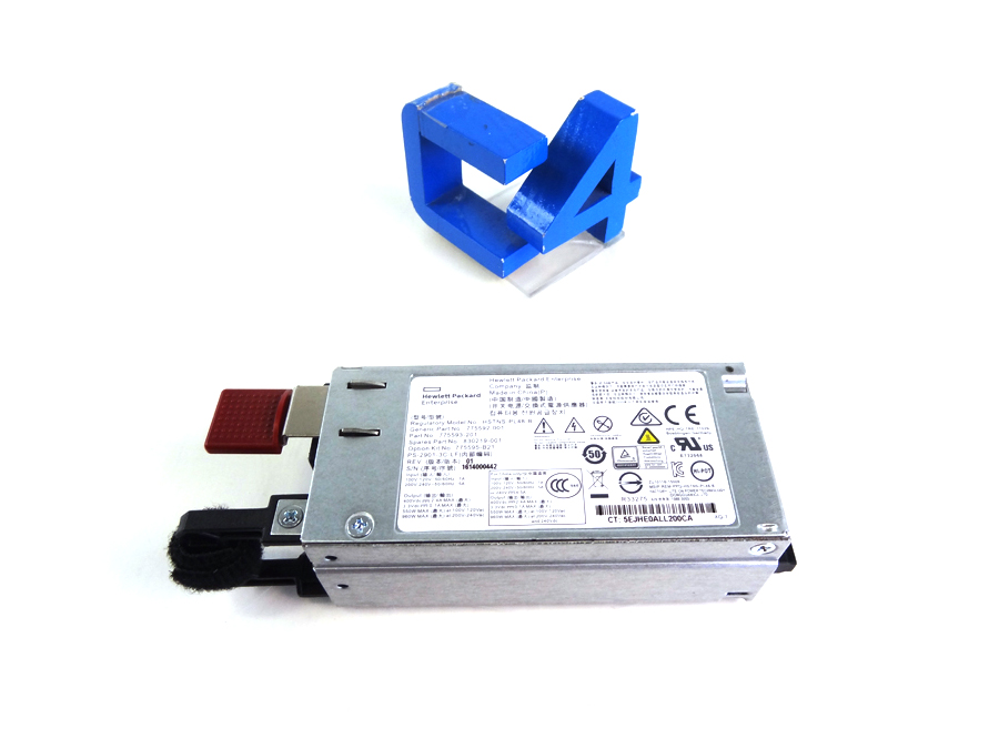 HP 775595-B21 900W STANDARD AC 240VDC POWER SUPPLY - 830219-001, 820792-B21 