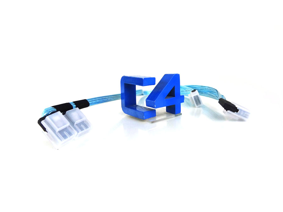 HP 777423-001 DOUBLE MINI-SAS CABLE ASSEMBLY *New Bulk* - 790559-001 