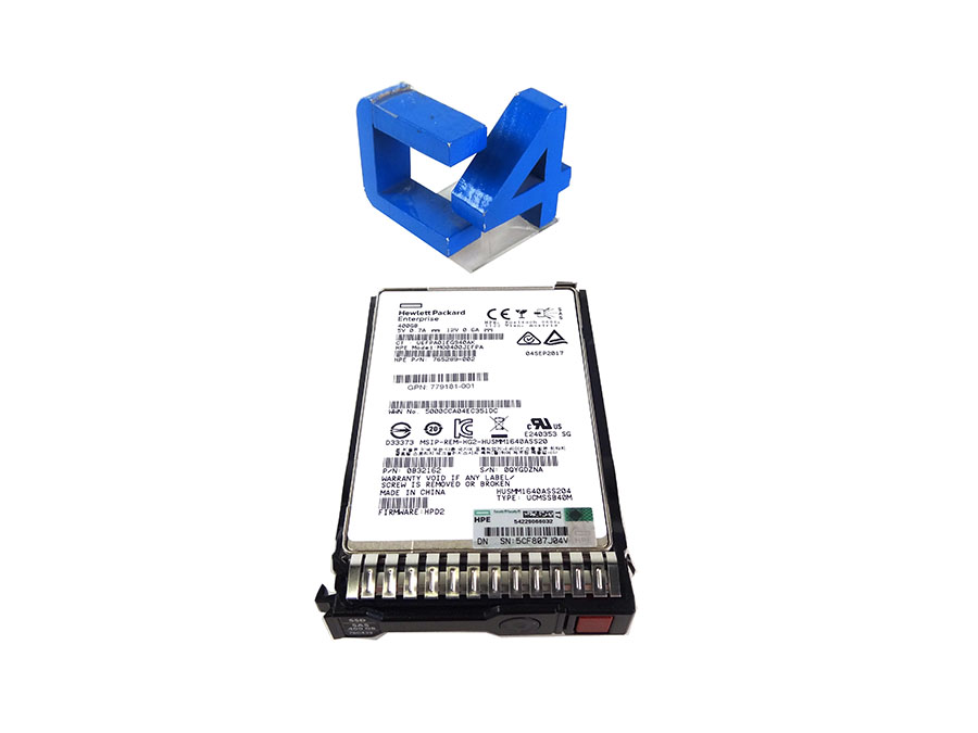 HP 779181-001 400GB 12G SFF SC SAS HARD DRIVE - 779168-B21, 780432-001