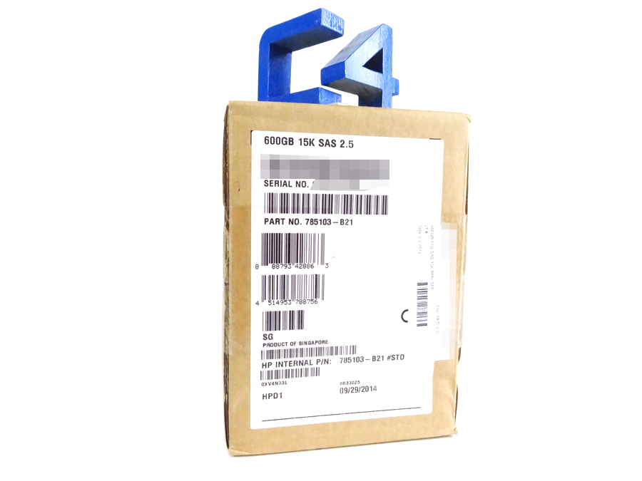 HP 785103-B21 600GB 12G SAS 15K RPM SFF
