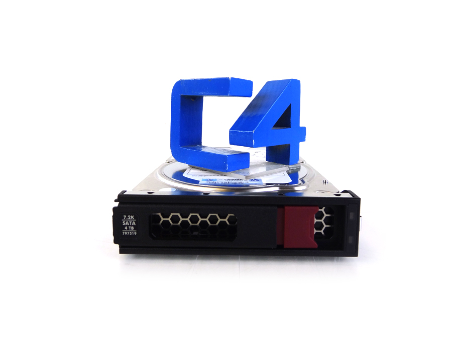 HP 797519-001 4TB 6G 7.2K SATA LP 3.5 HDD - 695503-004, 718683-001, 797265-B21