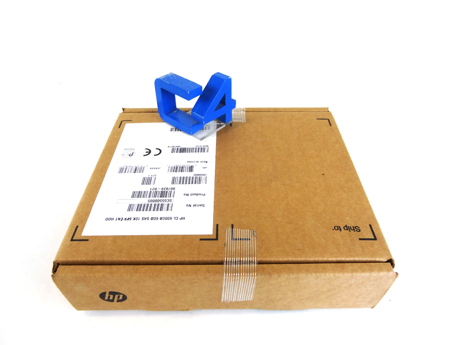 HP 807839-B21 HP CL 600GB 6G SAS 10K SFF ENT HDD *New Sealed*