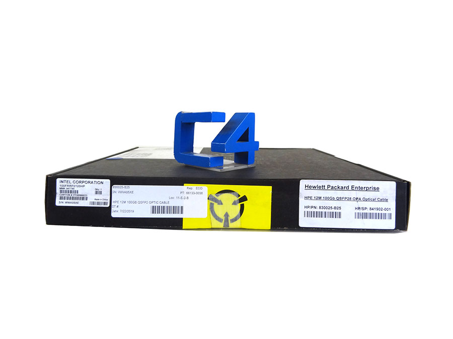 HP 830025-B25 12M 100GB QSFP2 OPTIC CABLE *New Sealed* - 841902-001, 881535-001 