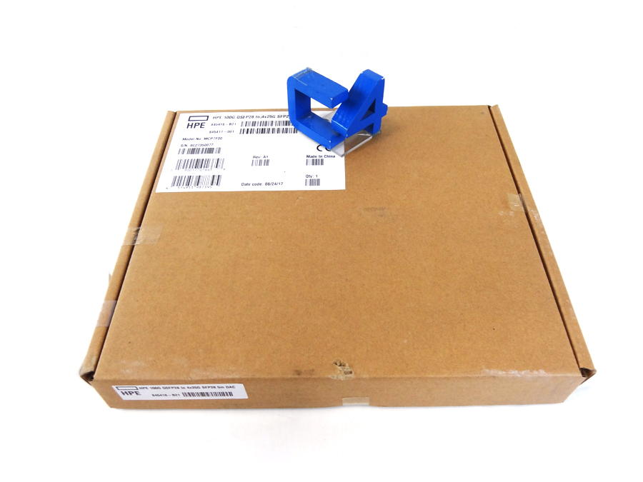 HP 845418-B21 100GB QSFP28 TO 4X 25GB SFP28 *New Sealed*