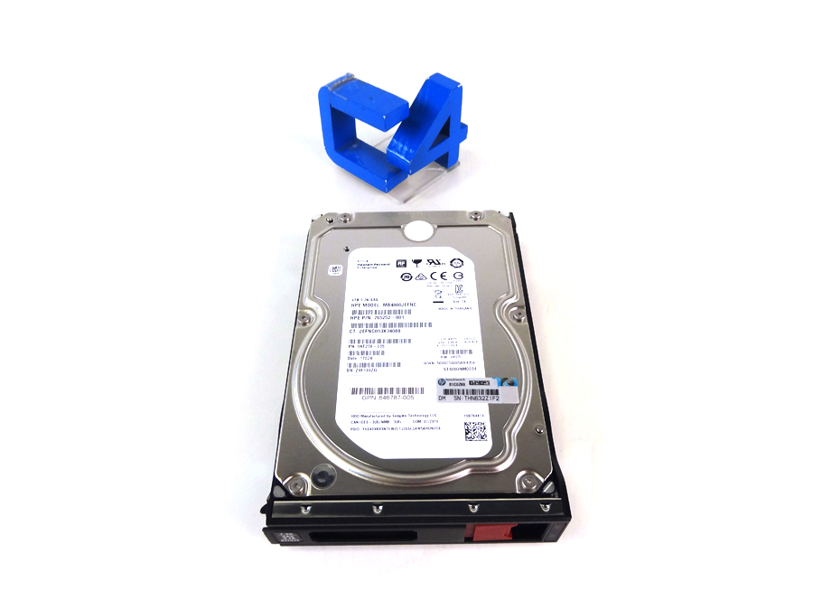 HP 847035-001 4TB 7.2K SAS 12G LFF DISK DRIVE *New Bulk* - 846996-B21