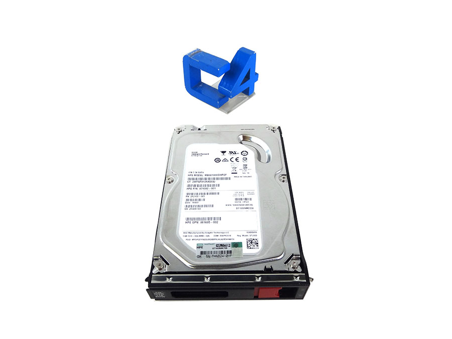 HP 861686-B21 1TB SATA 6G MIDLINE 7.2K LFF HD - 862130-001