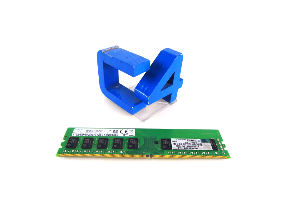 HP 862689-091 8GB 1RX-8 PC4-2400T-E STND KIT - 862974-B21