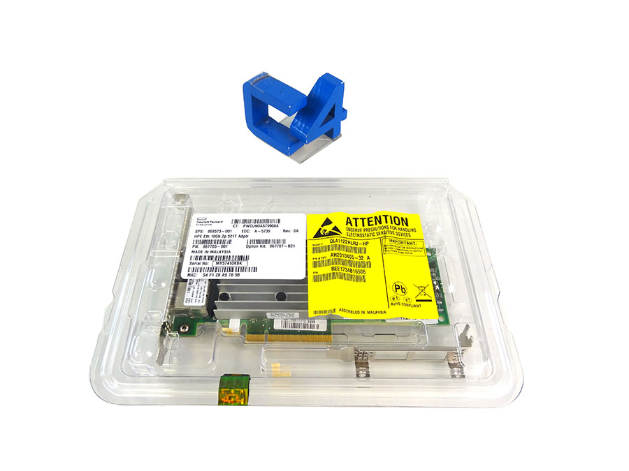 HP 867707-B21 ETHERNET 10GB 2-PORT 521T - 869573-001
