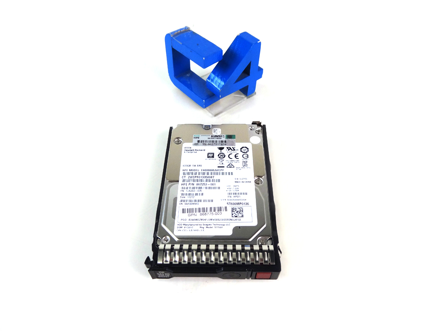 HP 870797-001 600GB 15K 12G SAS SFF 512E DRIVE *New Bulk* - 868775-003, 870763-B21 