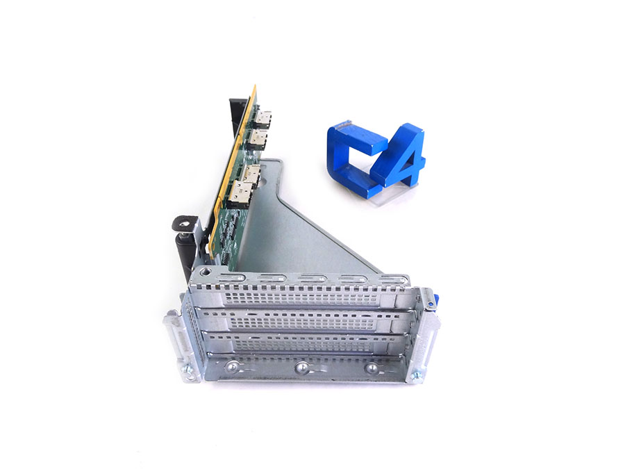 HP 875087-001 DL380/385 G10 QUAD NVME BOARD