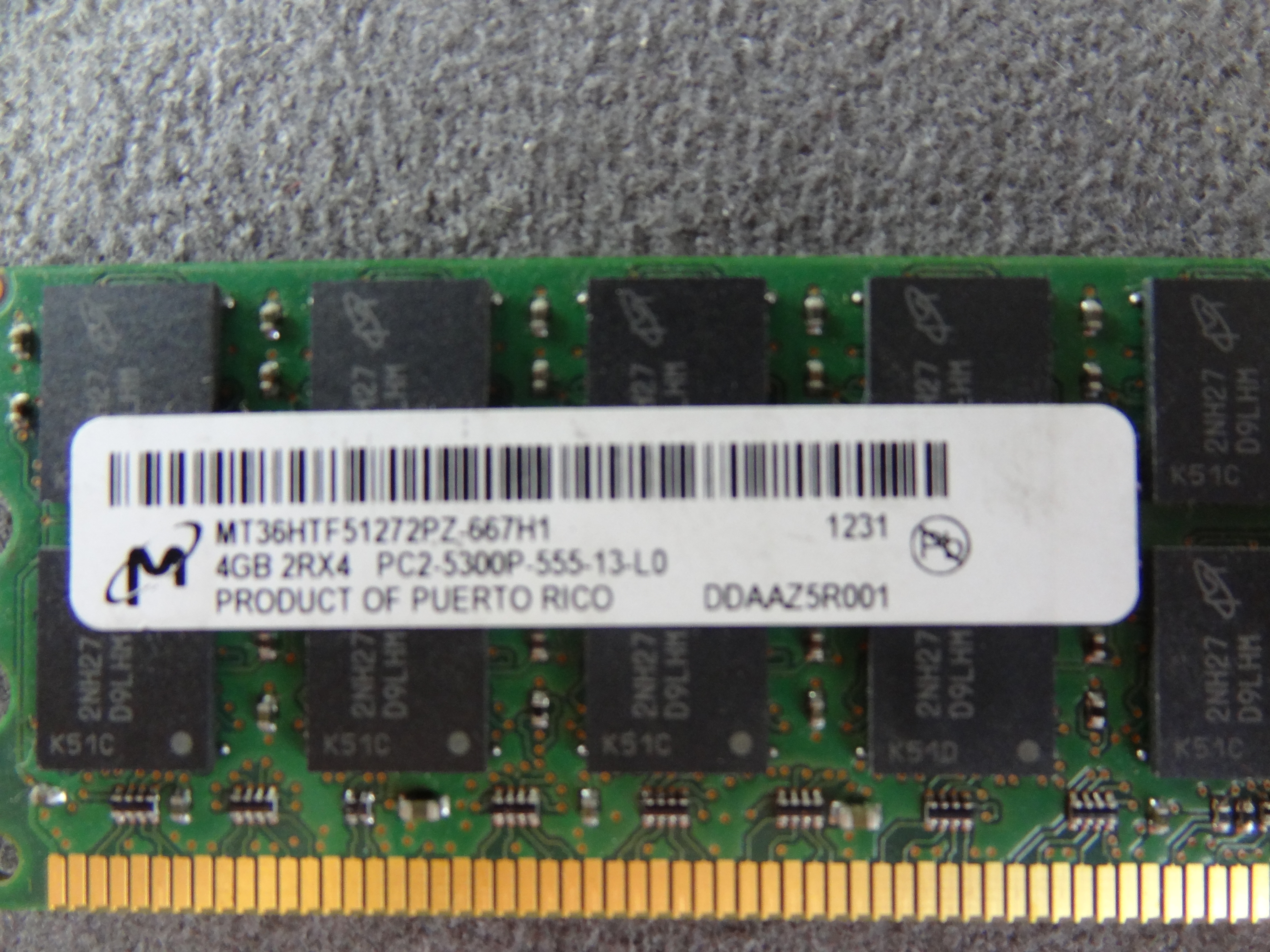 HP 922-200019 HPE 4GB DATA CACHE - 657899-001