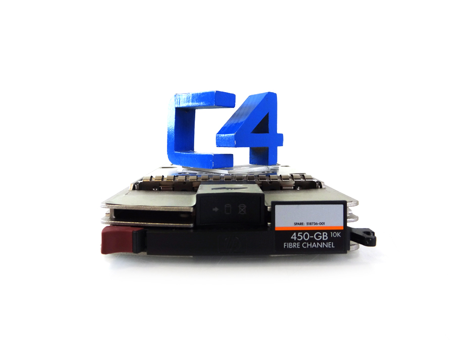 HP AP729A STORAGEWORKS EVA 450GB 10000RPM HOT SWAP FIBRE CHANNEL HARD DRIVE - 518734-001, 518736-001