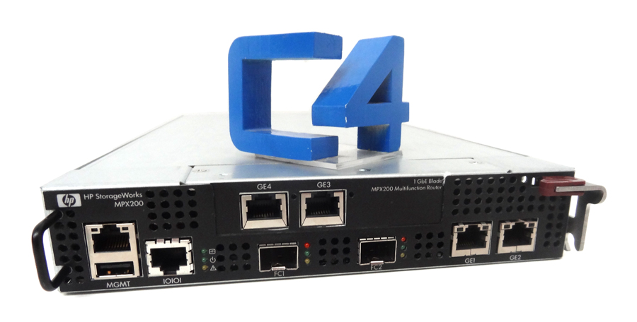 HP AP772A STORAGEWORKS MPX200 MULTIFUNCTION ROUTER - 1 GBE UPGRADE BLADE - STORAGE ROUTER - 8GB FIBRE CHANNEL - ISCSI