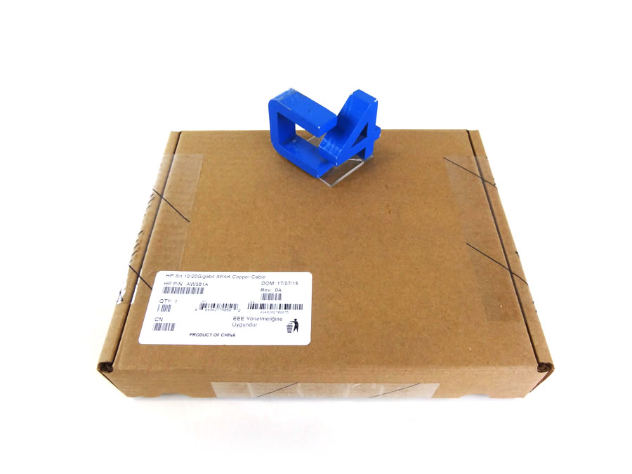 HP AW581A 3IN 10/20GIGABIT XPAK COPPER *New Sealed* - 601691-001