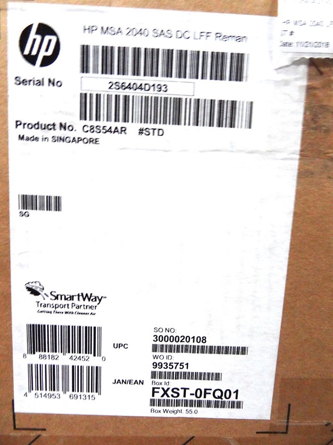 HP C8R12A MSA 2040 LFF CHASSIS 