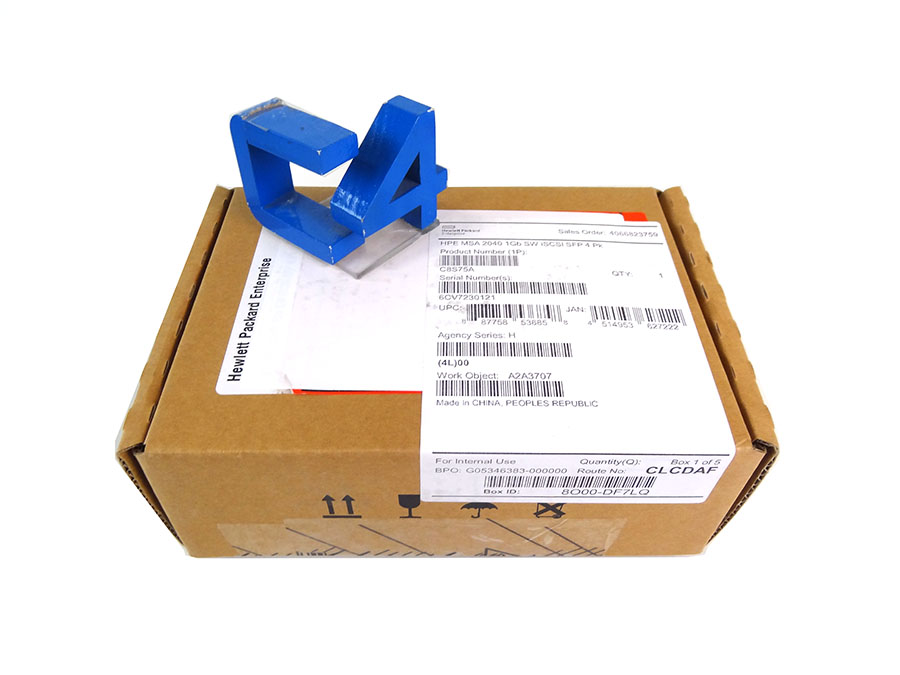 HP C8S75A 4PK 1GB SFP SW ISCSI TRANCEIVER *New Sealed* (4x 738368-001)