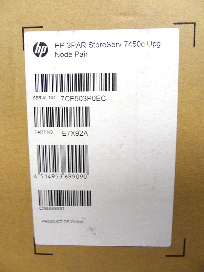 HP E7X92A 3PAR STORESERV 7450C UPGRADE *New Sealed* 