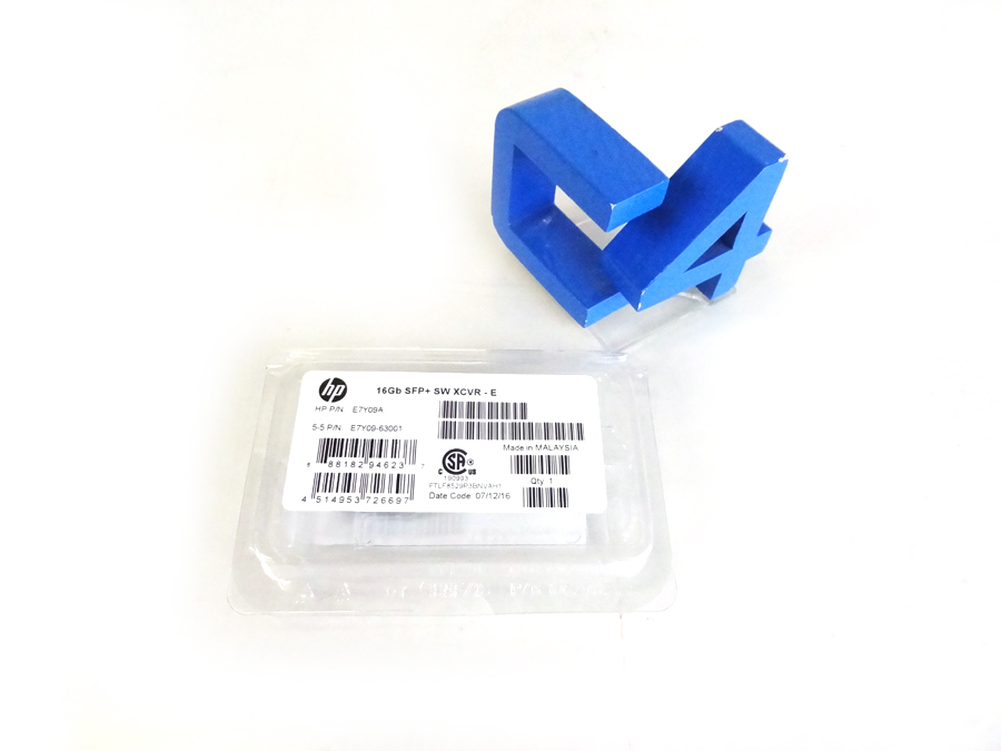 HP E7Y09A 16GB SFP+ SHORT WAVE SFP *New Factory Sealed* - 793443-001