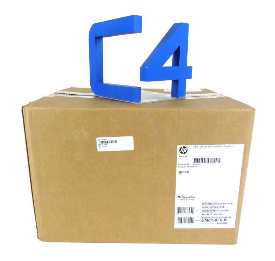 HP 452977-001 800/1600GB STORAGEWORKS ULTRIUM 1840 LTO 4 SAS EXT TAPE DRIVE 