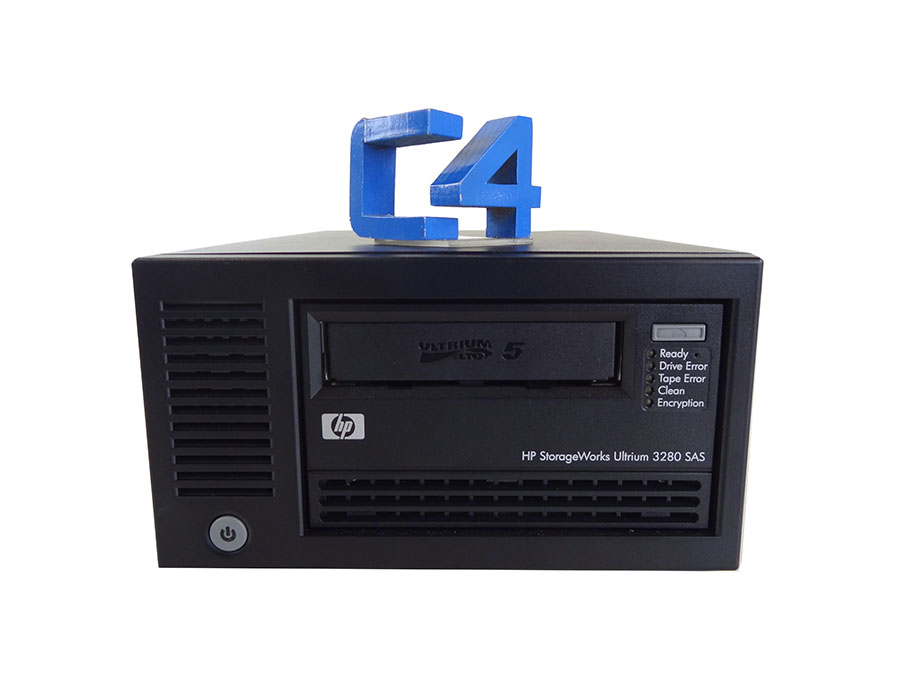 HP EH900A LTO-5 ULTRIUM 3280 SAS EXTERNAL TAPE DRIVE - 587238-001, 693425-001 