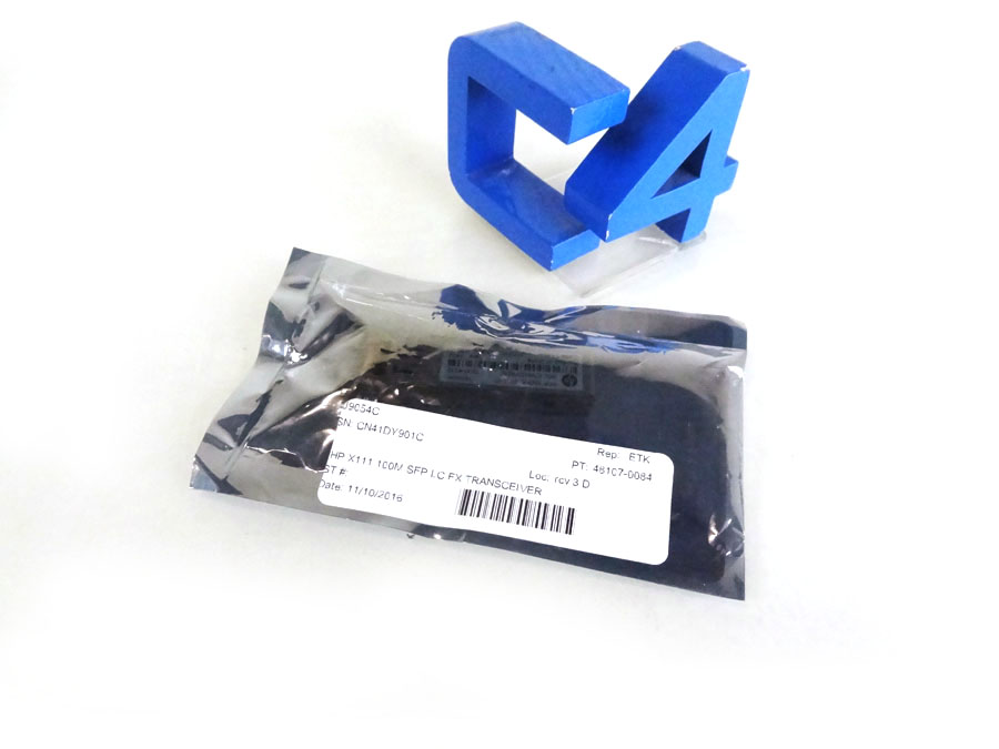 HP J9054C X111 - SFP (MINI-GBIC) TRANSCEIVER MODULE *New Sealed* - J9054-61201, J9054-61301