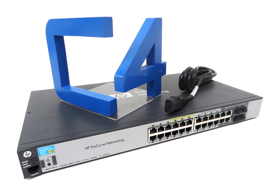 HP J9299A E252024GPoE Switch LIFETIME HP WARRANTY J929969001 eBay