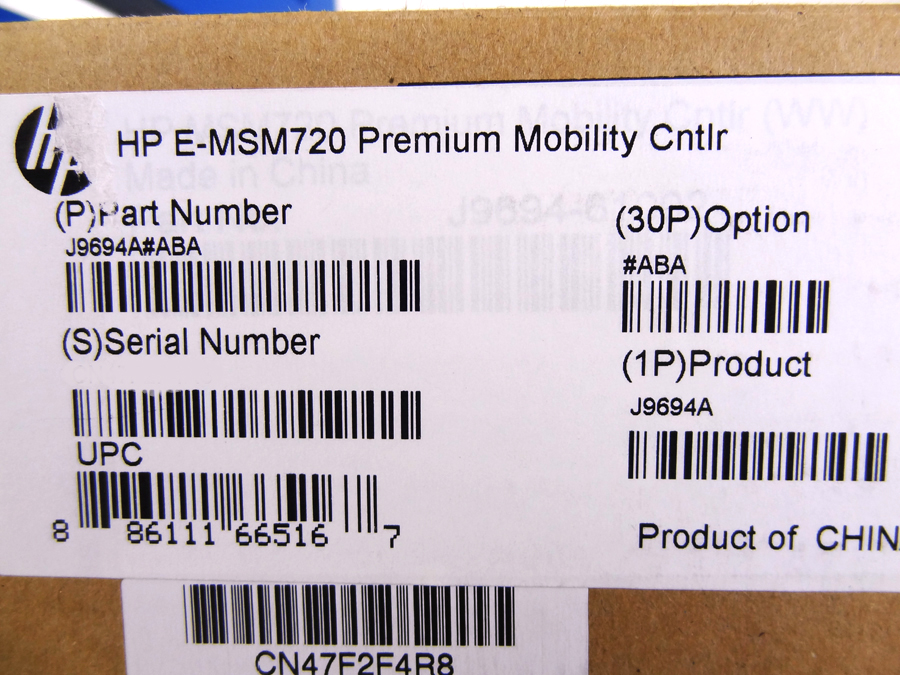 HP J9694A MSM720 PREMIUM MOBILITY CONTROLLER *New Factory Sealed*- J9694-61101