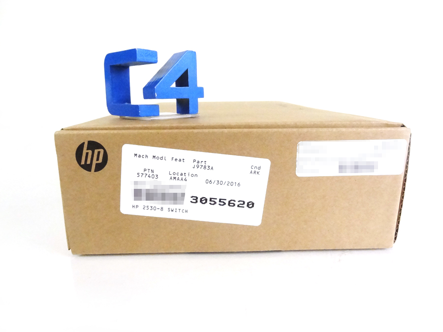 HP J9783A 2530-8 SWITCH MANAGED  8 X 10/100 *New* - J9783-61001