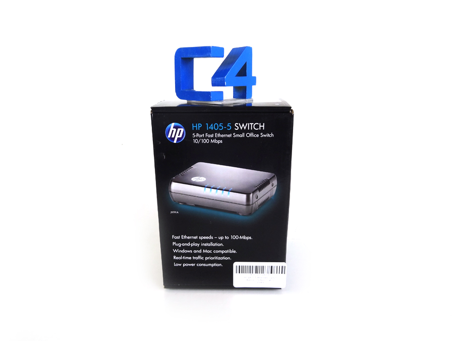 HP J9791A 1405-5 V2 SWITCH - 5 PORTS - 5 X RJ-45 - 10/100BASE-TX *New Sealed* - J9791-61001