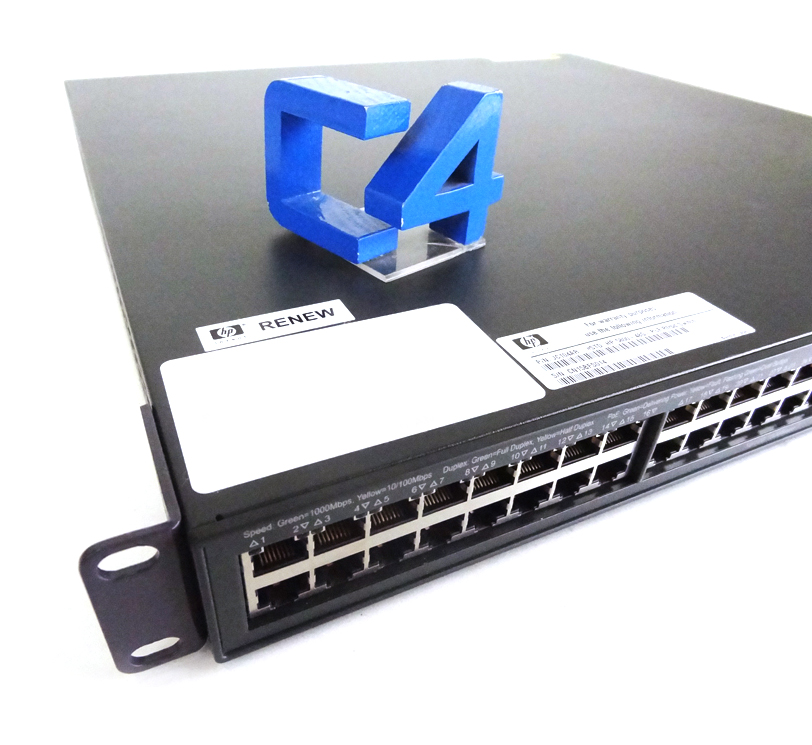 HP JC104A A5800-48G-POE SWITCH *HP Renew* - 0235A378, JG257A