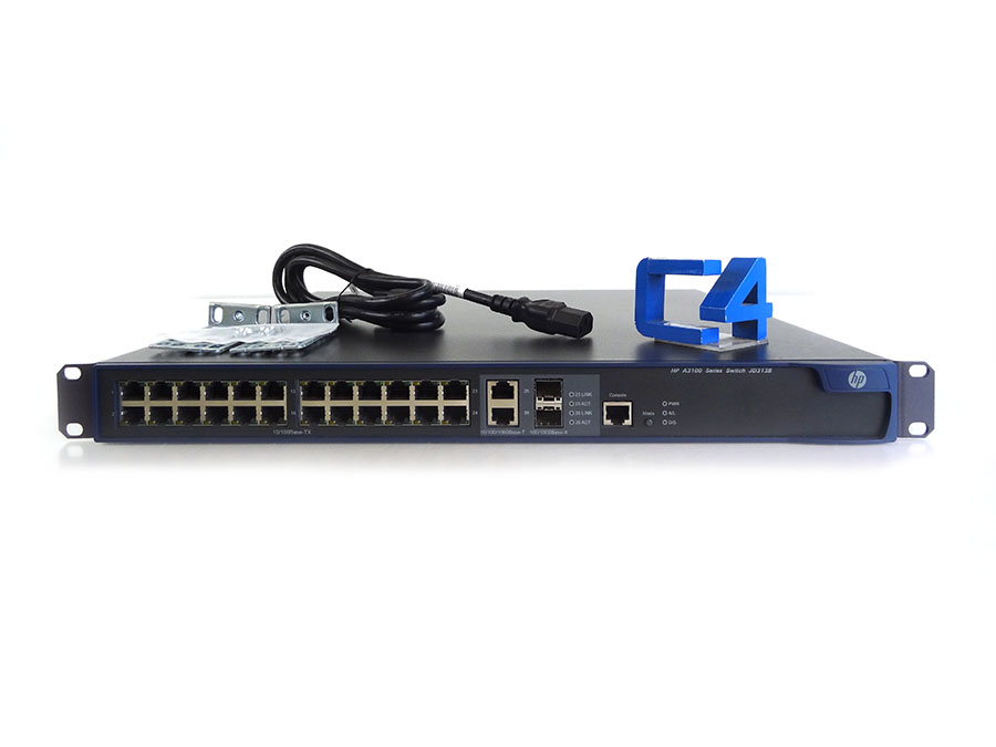 HP JD313B 3100-24-POE SWITCH - JD313-61201, JD313-61101, JD313A