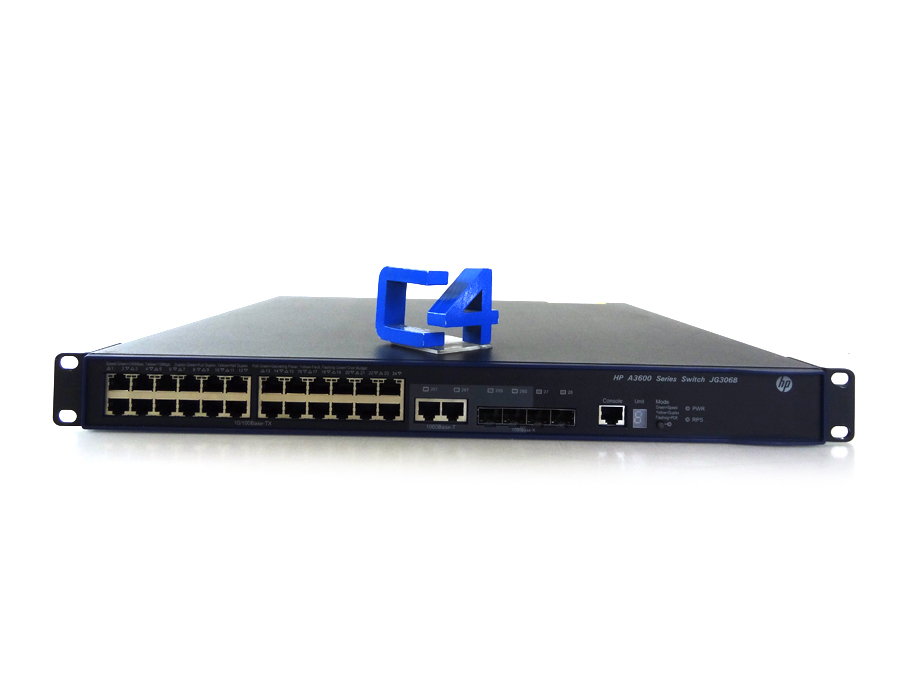 HP JG306B 3600-24-POE+ V2 SI SWITCH - JG306A, JG306-61201