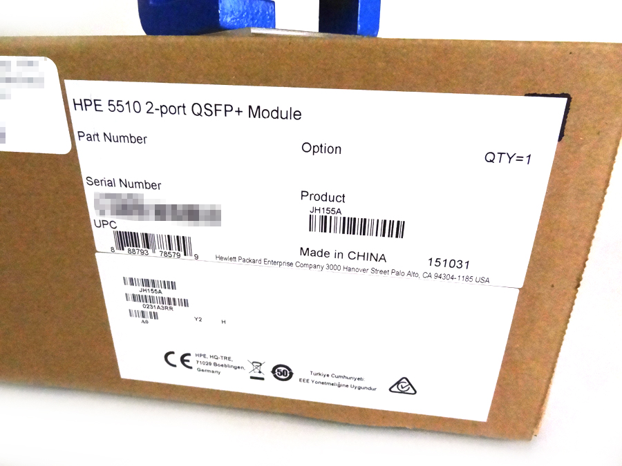 HP JH155A 5510 2-PORT QSFP+ MODULE - JH155-61001
