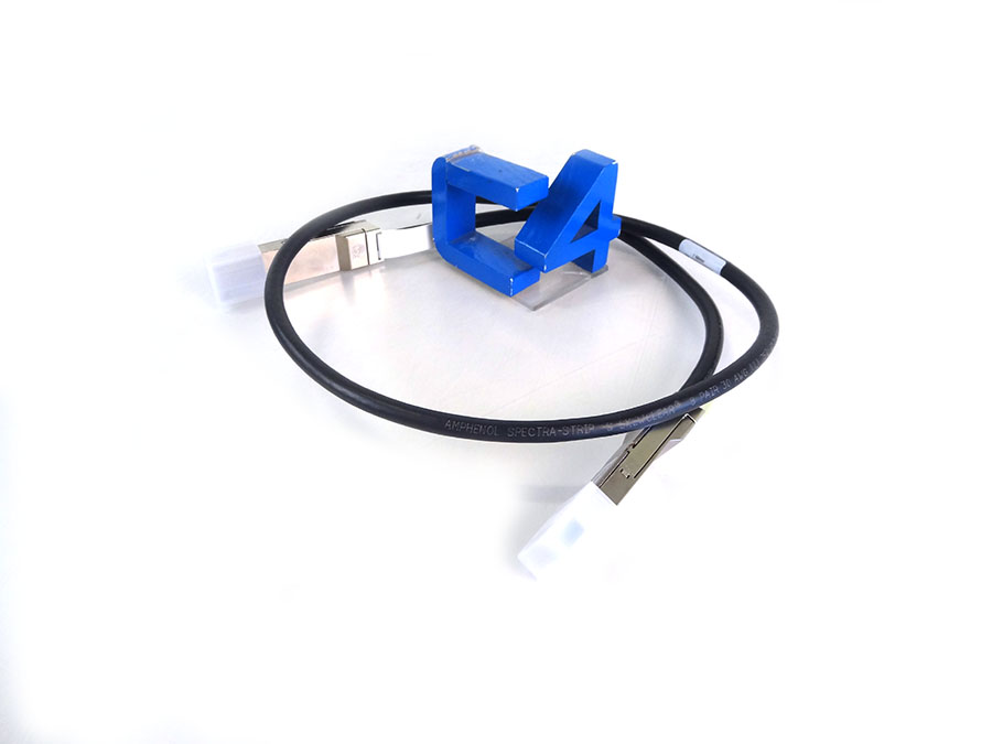 HP JH234A X242 40G QSFP+ TO QSFP+ 1M DAC CABLE - JH234-61001 