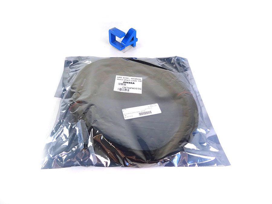 HP JH698A X240 40G QSFP+ QSFP+ 3M DAC CABLE - JG327-61101