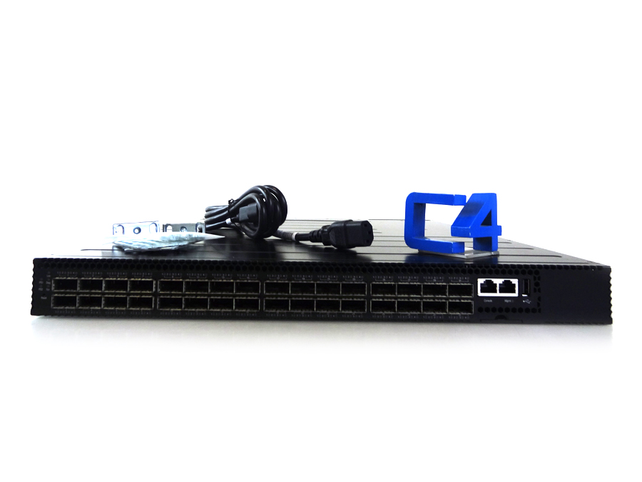 HP JL165A ALTOLINE 6940 32QSFP+ X86 ONIE AC FRONT-TO-BACK SWITCH - JL165-61001 