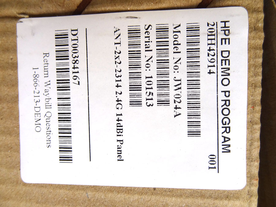 HP JW024A ANT-2X2-2314 2.4G 14DBI PANEL - JW024-61001 