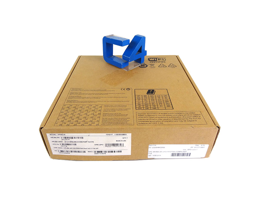 HP JW171A ARUBA AP-215 FIPS/TAA-COMPLIANT - JW171-61001