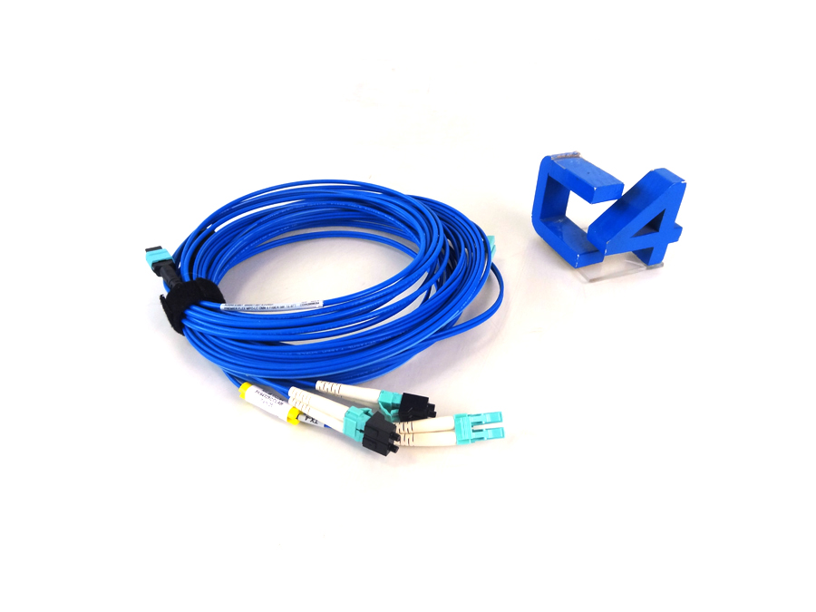 HP K2Q46A PREMIER FLEX MPO TO 4XLC 5M CABLE *New Sealed* - 800867-001