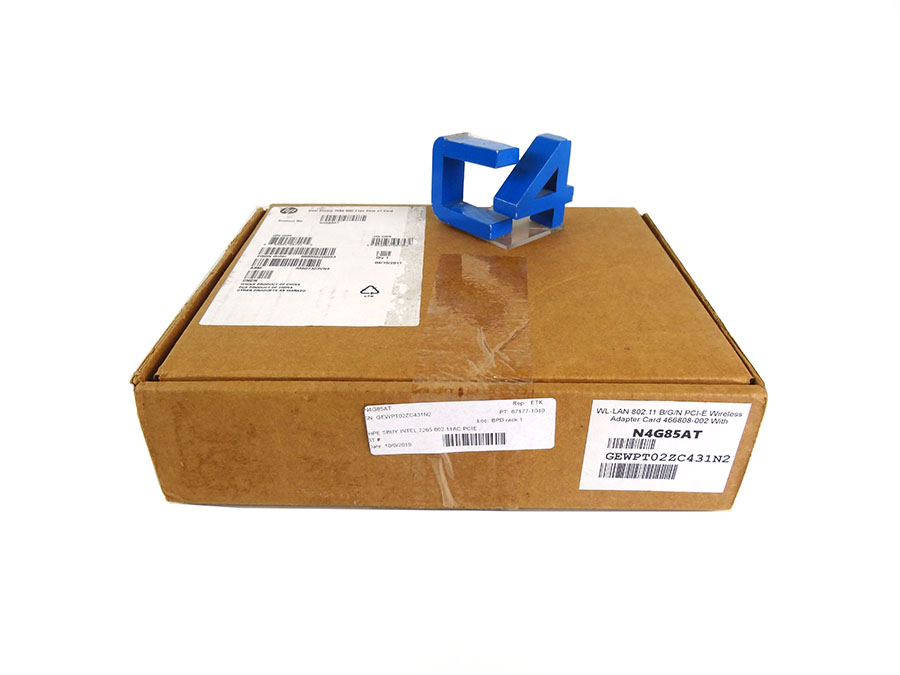 HP N4G85AT SBUY INTEL 7265 802.11AC PCIE .