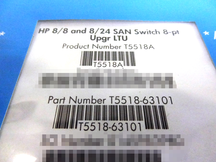 HP T5518A HP 8GB 8-PORT UPGRADE LTU