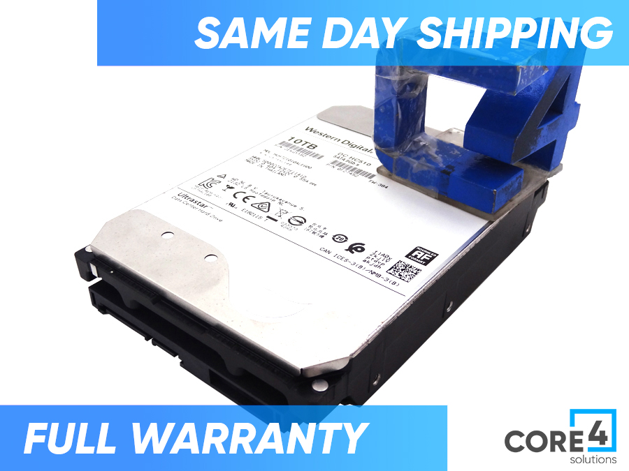 WD HUH721010ALE600 10TB 6GBPS 7.2K DC HC510 3.5in SATA HDD - 0F27452