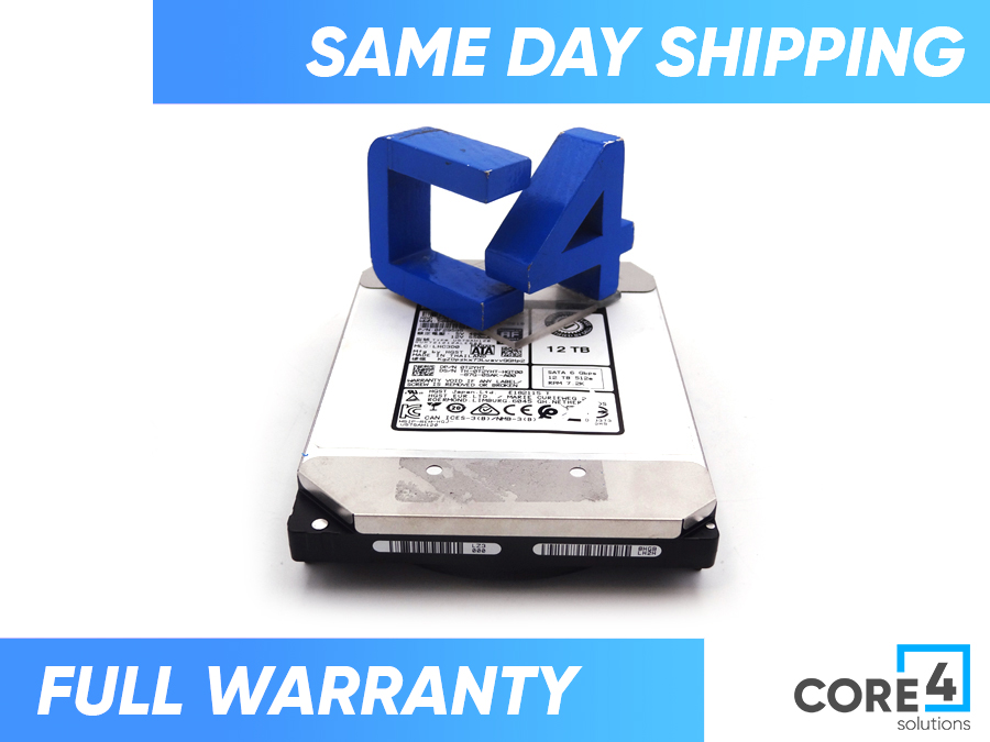 HITACHI HUH721212ALE600 12TB 7.2K 6GBPS SATA 512E HDD 3.5 - T2YHT