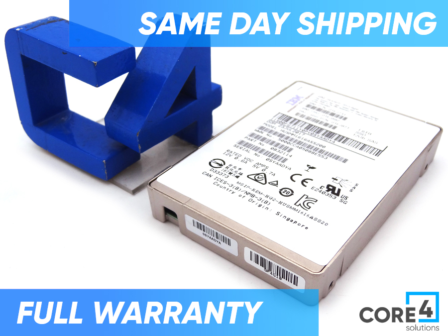 HITACHI HUSMM1616ASS200 1.6TB SAS 12G SFF SSD 