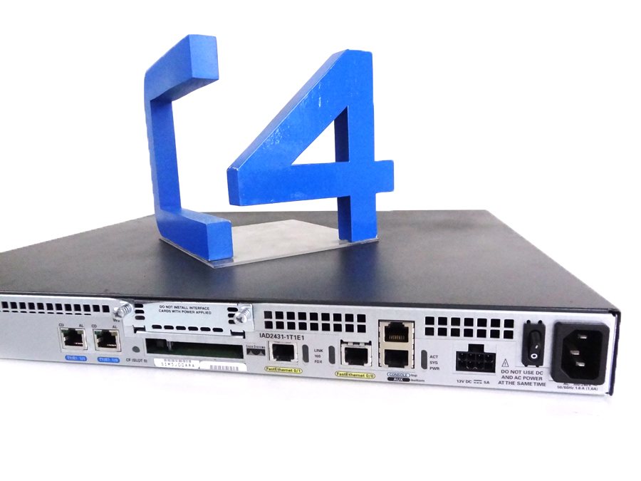 CISCO IAD2431-1T1E1 CISCO IAD2400 WITH T1/E1 WAN AND TT 