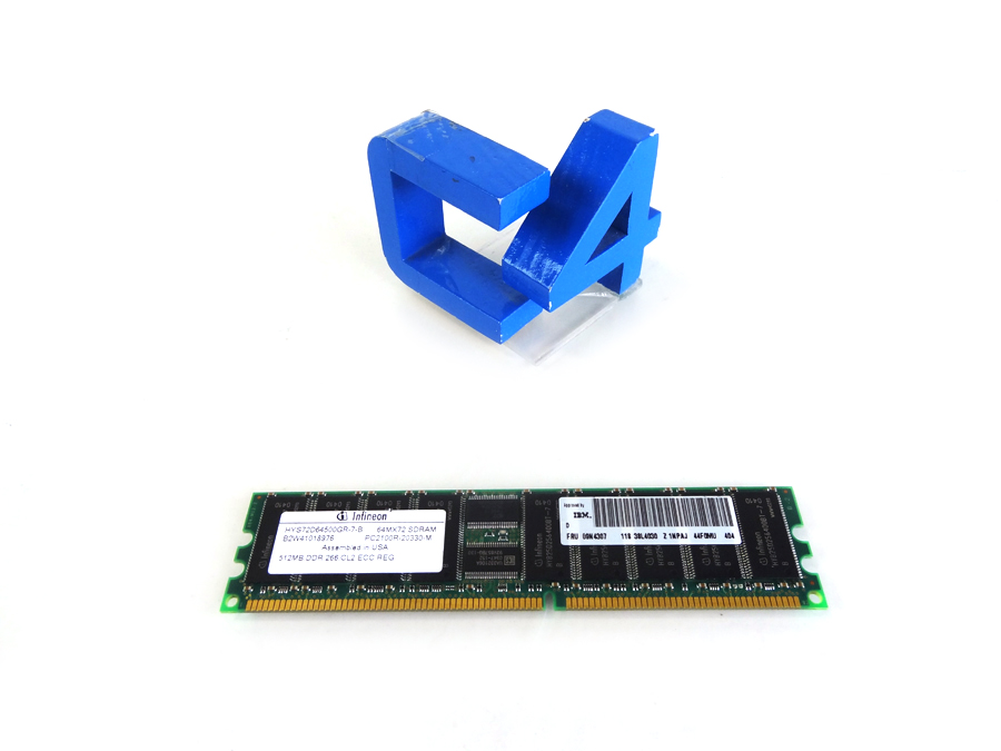 IBM 38L4030 512MB 266MHZ PC2100 184-PIN CL2.5 ECC 2.5V Memory