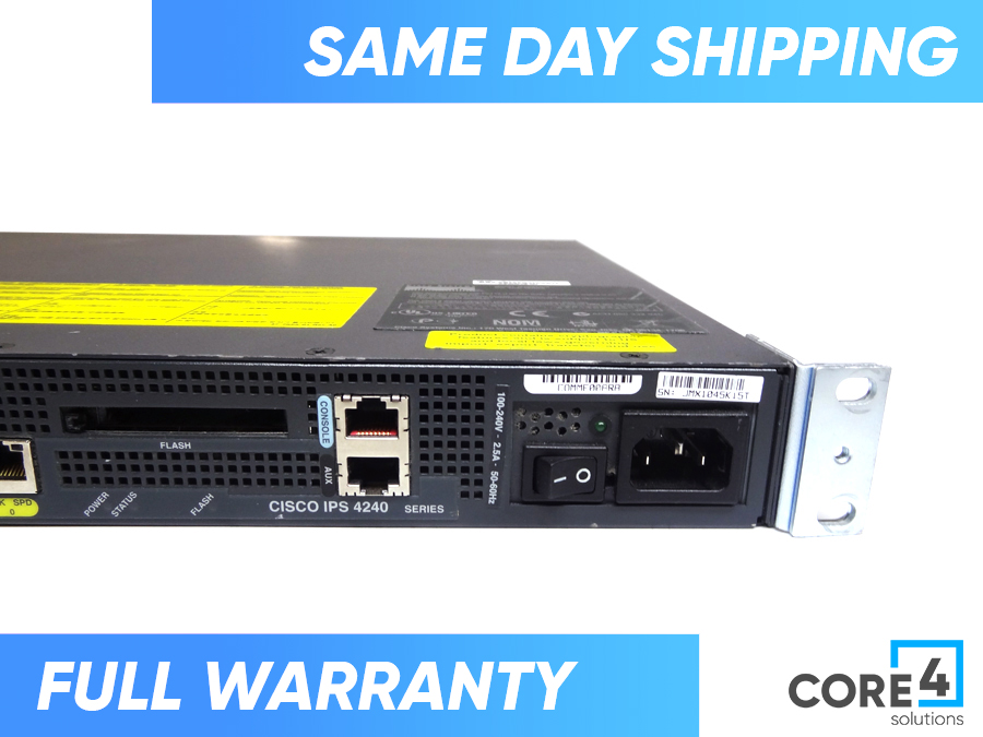 CISCO IPS-4240-K9 IPS 4240 APPLIANCE SENSOR