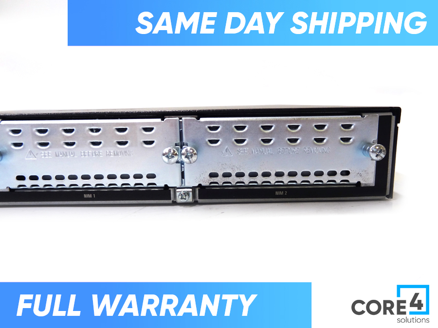 CISCO ISR4321/K9 ISR 4321 2GE 2NIM 4G FLASH 4G DRAM *New Open Box* 