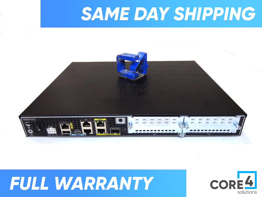 CISCO ISR4321-SEC/K9 ISR4321-SEC/K9 ISR4321 ROUTER