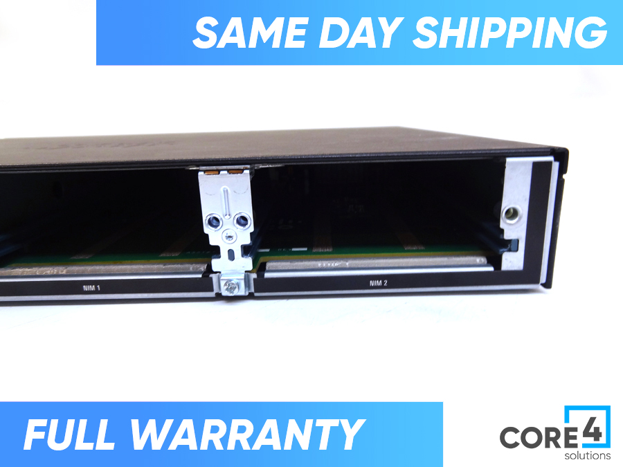 CISCO ISR4321/K9 ISR 4321 2GE 2NIM 4G FLASH 4G DRAM *New Open Box* 